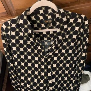 Truth Women’s Black and Cream button up Shirt